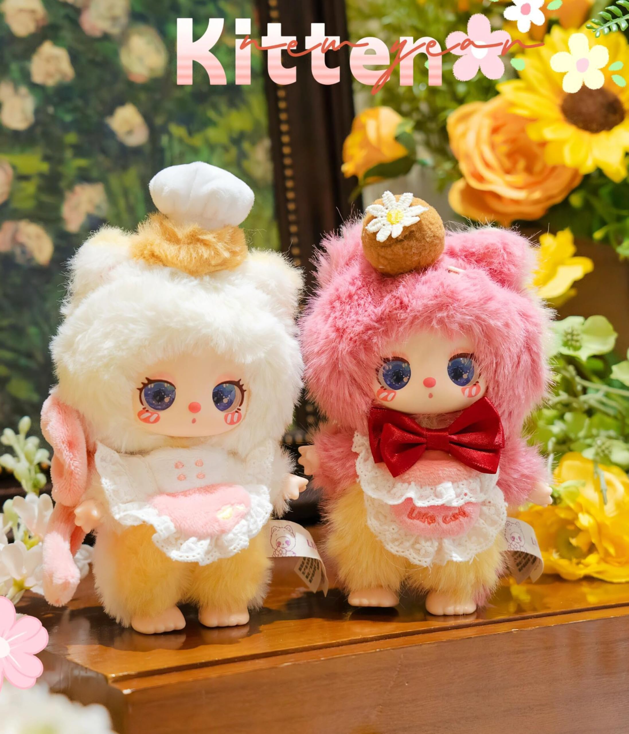 BABY ちびねこブーケ柄 ティアード JSK & リボンカチューシャ 値下げ中 BABY ちびねこブーケ柄 ティアード JSK & リボンカチューシャ 値下げ中